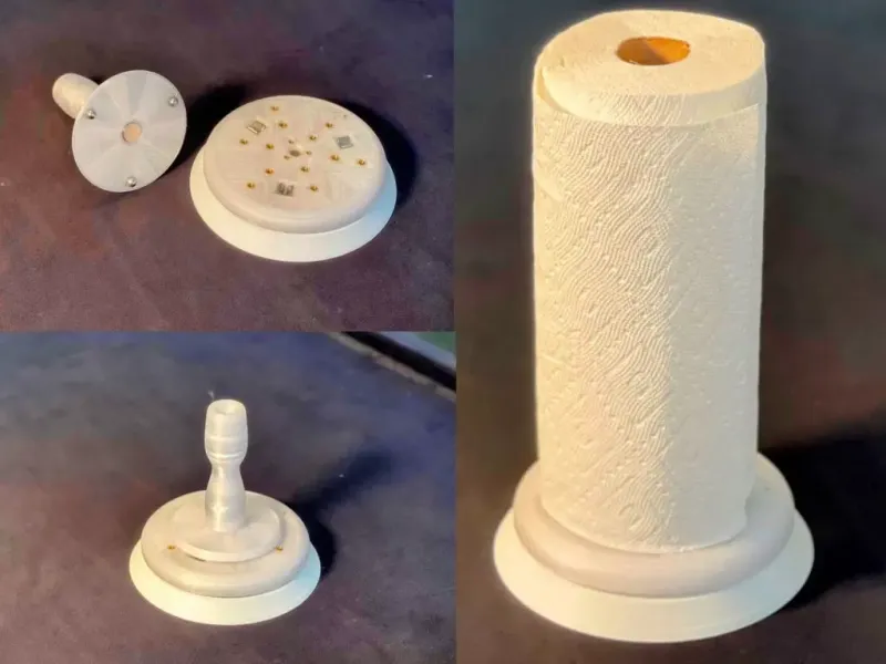 Kinematische Keukenrolhouder - Draaitafeladapter