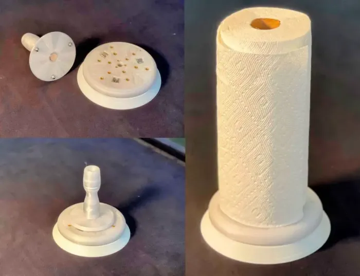 3D Printer Files | 3MF File | Kinematic Paper Towels - Turntable ...