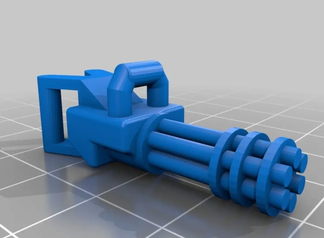 Lego  minigun 