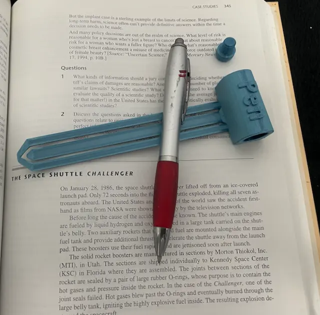 Penholder Bookmark