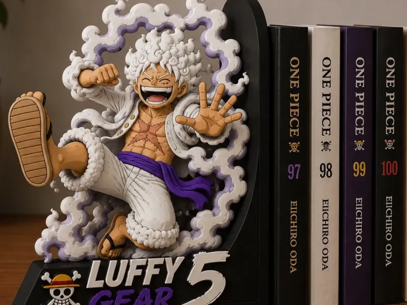 Buchstütze Luffy Gear 5
