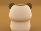 Cute Panda Planter-3