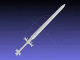 Sword Art Online Alicization Alice Sword Printable Assembly-0