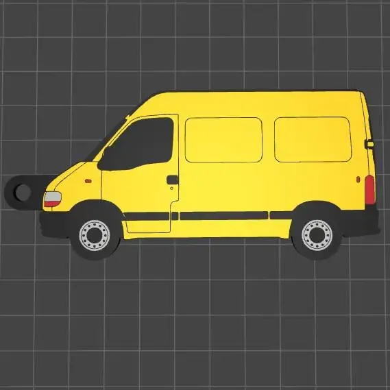 Renault Master Key Chain