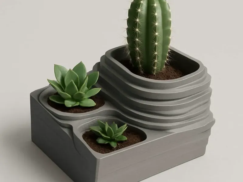 Cactus planter