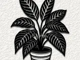 croton house plant wall art home decor-0