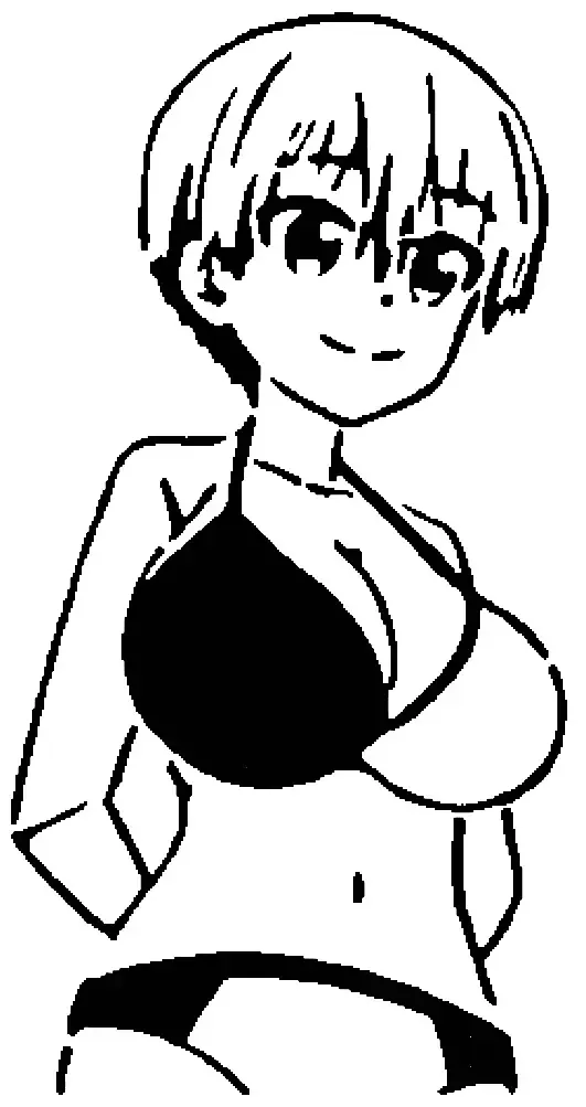 Hana Uzaki stencil 3