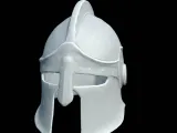 War Helmet 3D Printable Model-1