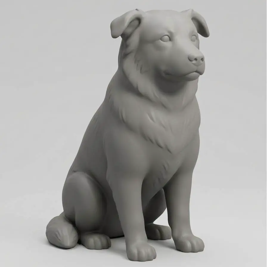 custom dog sculpture