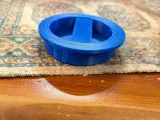 PVC pipe ends for storage of long items-2
