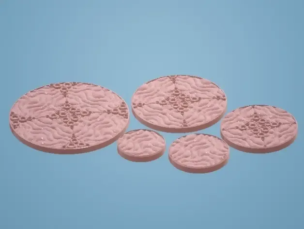 Bases Temáticas de Pesadelo Orgânico Z.O.D. (28mm/Escala Heroica)