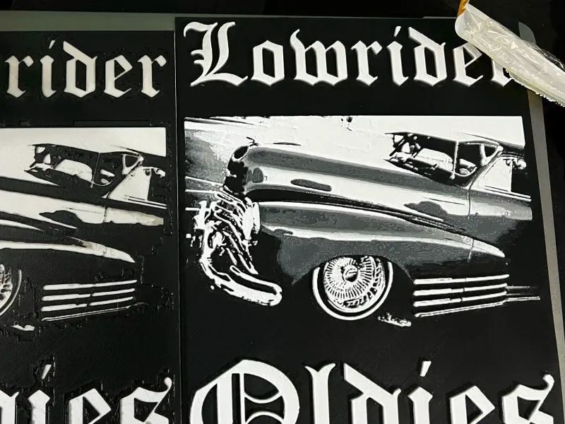 Lowrider Oldies Hueforge