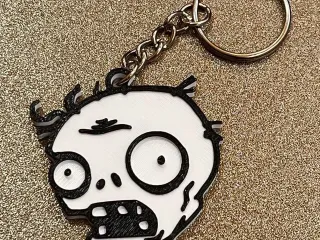 Keychain Zombie
