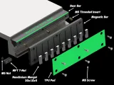 Magnetic Tool Bar for Festool workbench MFT-1
