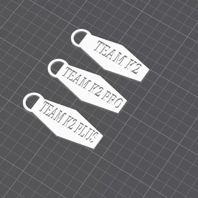 keychains for K2 flagship series
