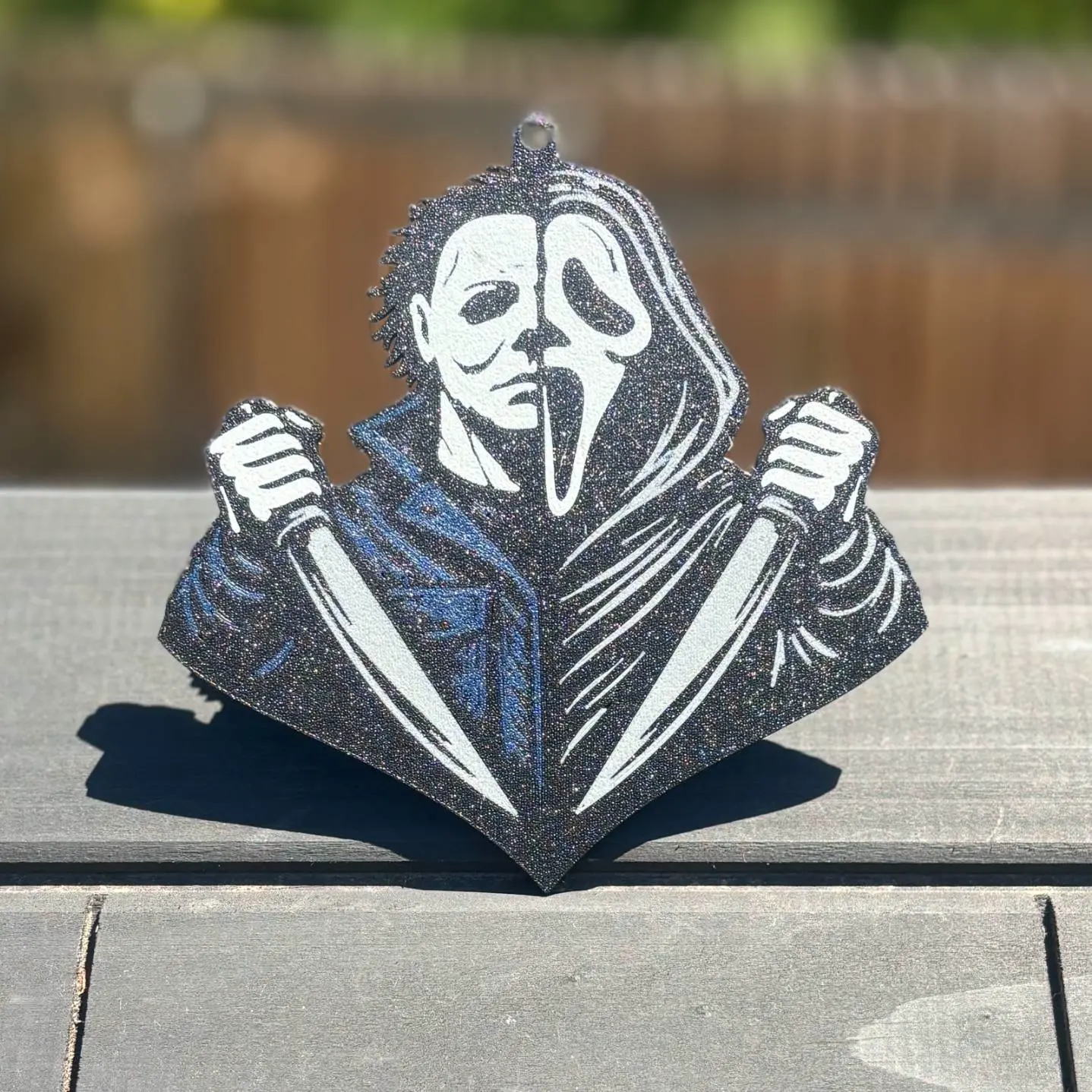 Ghostface x Michael Myers Wall Art | Horror Mashup