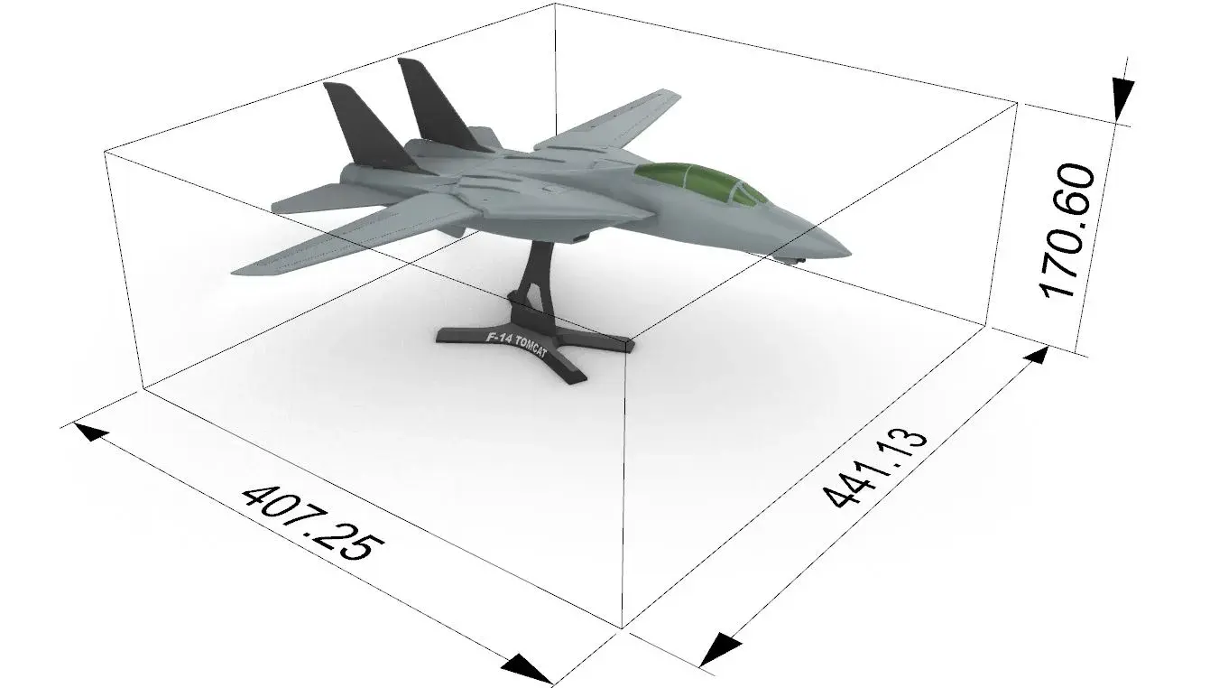 F-14 Tomcat 1:48 (wing movable)