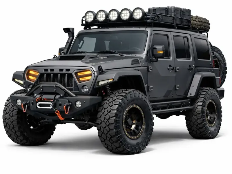 Heavy Duty Off-Road 4x4 SUV Jeep Expedition