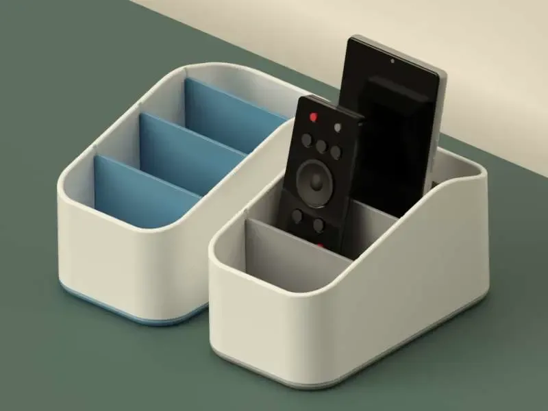 remote control and phone holder