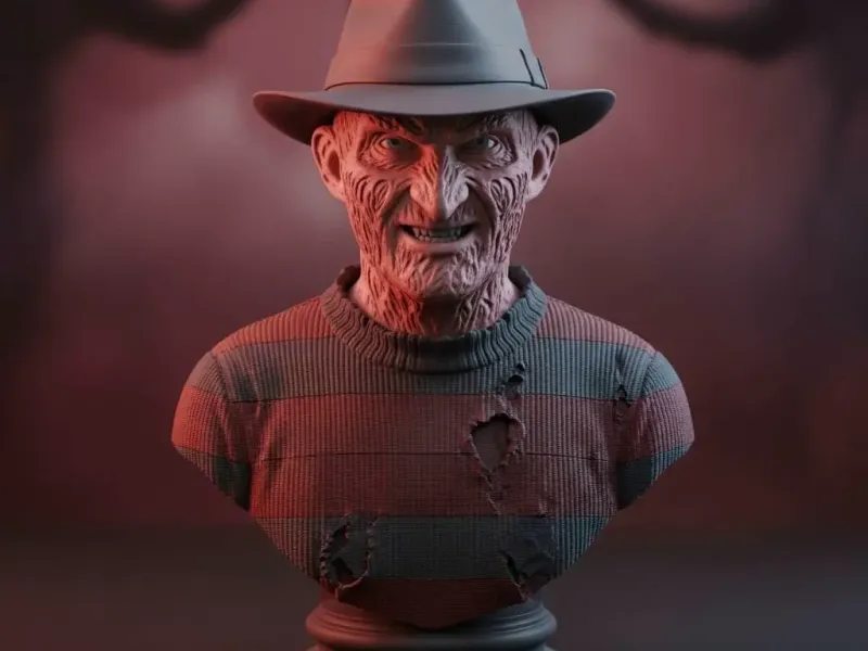 Freddy Krueger Estatua