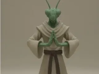 Verdant Mantid Zen Monk – Saw3D