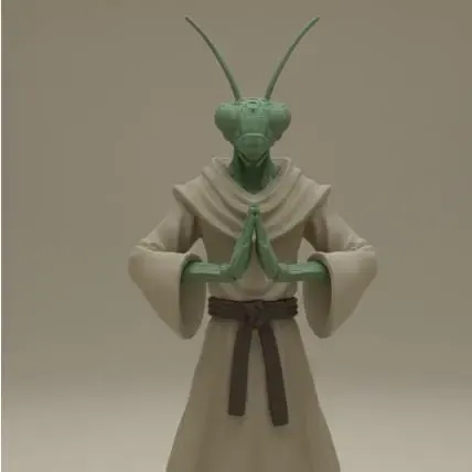 Verdant Mantid Zen Monk – Saw3D