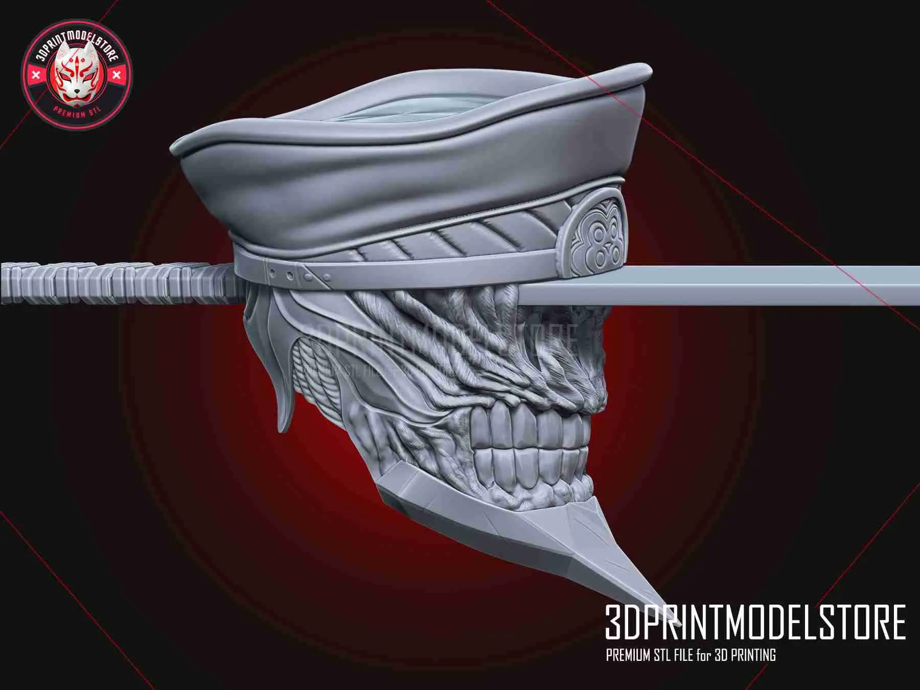 Chainsaw Man Katana Man Helmet Cosplay Halloween Costume