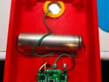 DIY table lamp Cobe LED with 18650 battery-7