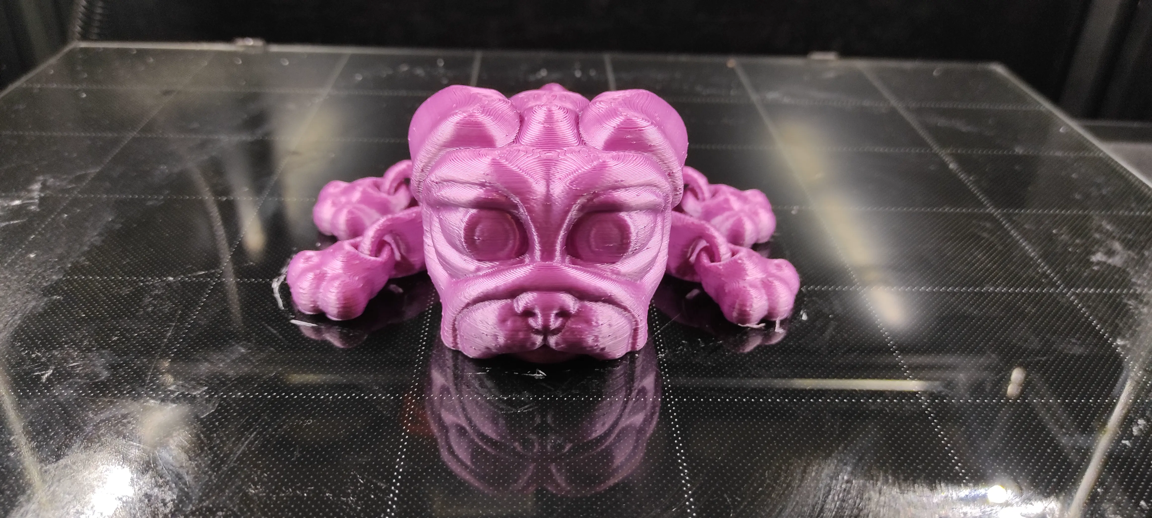 CUTE FLEXI PRINT-IN-PLACE DOG