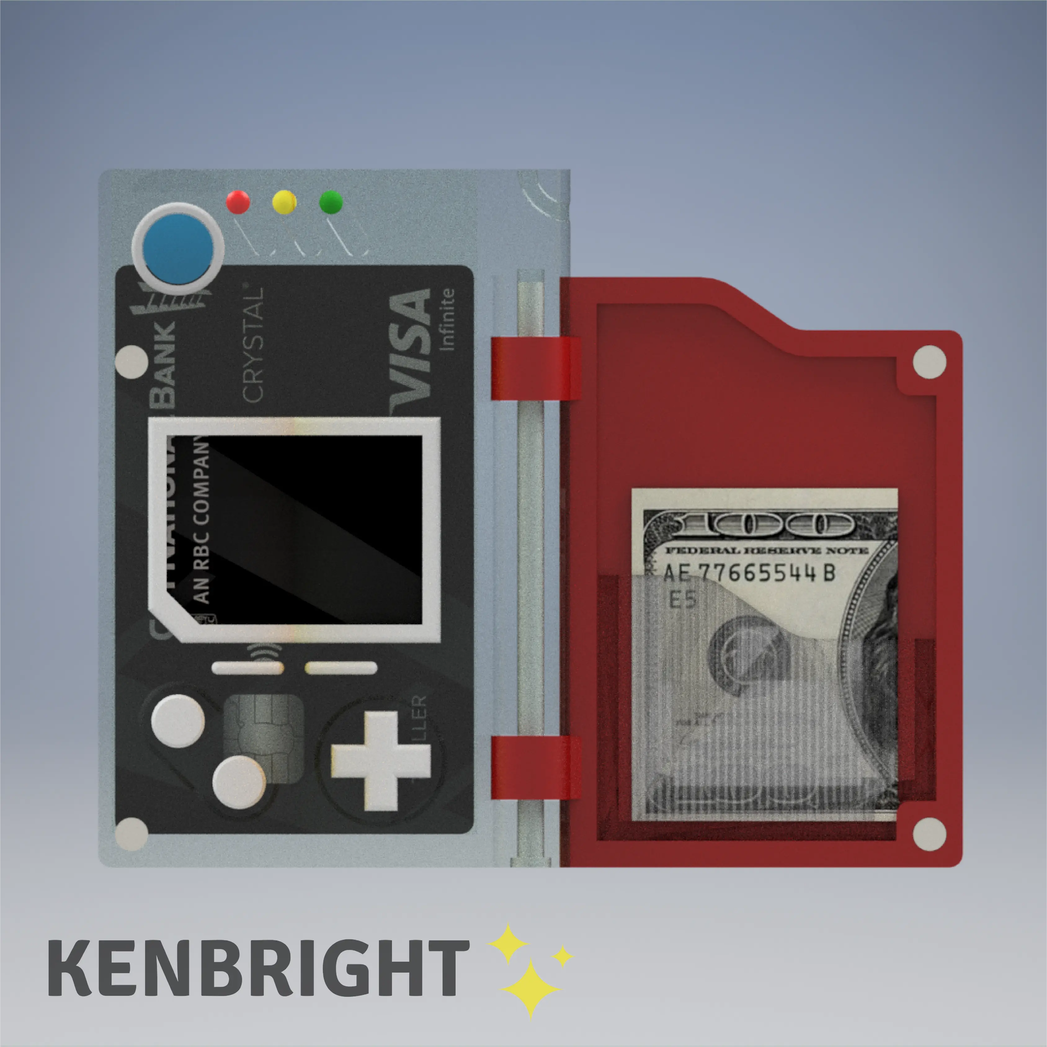 POKEDEX WALLET (CREDIT CARD + CASH HOLDER)