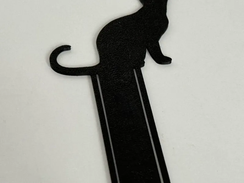 Cat bookmark