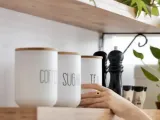 Kitchen Canister Set - Coffee, Sugar, Tea-3