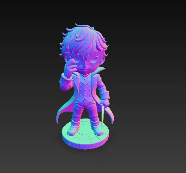 Joker Persona 5 Chibi