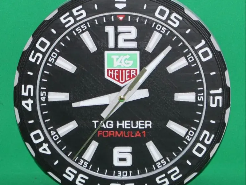 TAG Heuer Formula 1 Wall Clock ⏱️ | Fan Art