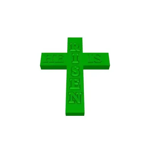 He Is Risen Cross