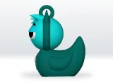 New Sprunki Duck STL file 3D Model Character Obj, Sprunki-2