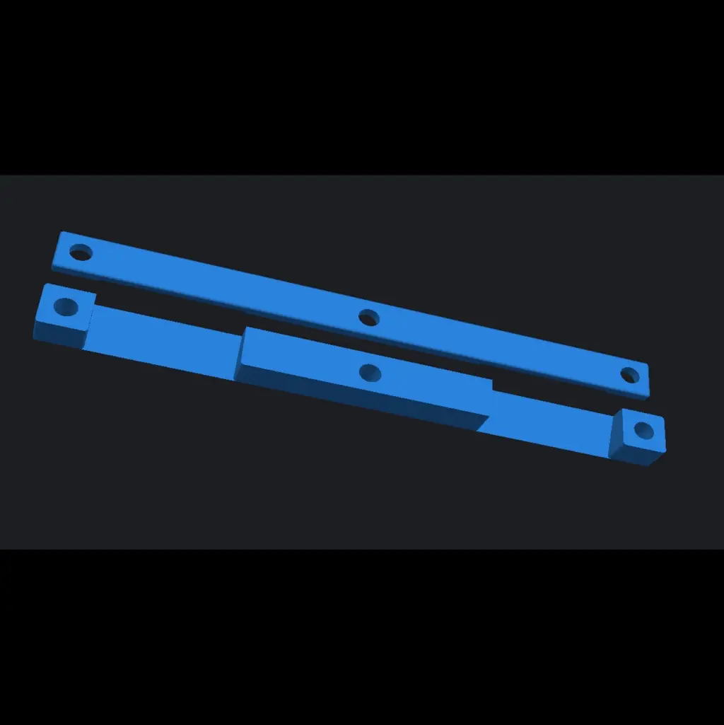 Sw9 Rear Rails Stl Other STL Descarga - Hart Back Rail - A5H Custom 3D