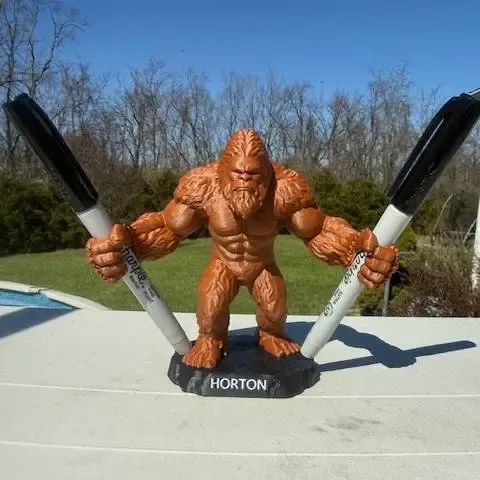 Bigfoot Marker Guardian - (Marker / Pen Holder)