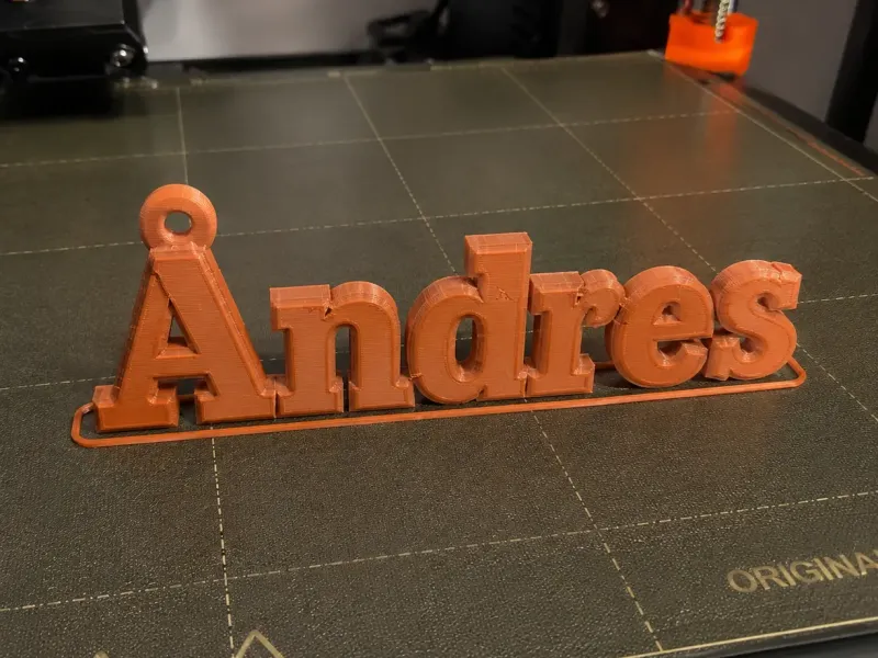 llavero nombre Andrés 