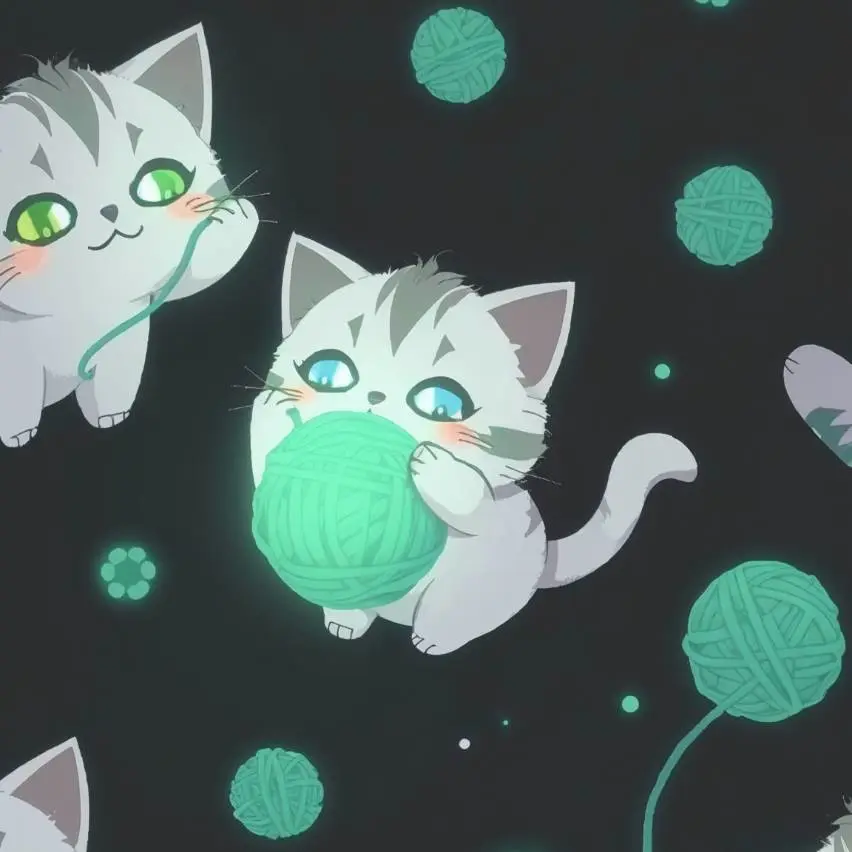 Kitten Yarn Dream Hueforge Bookmark