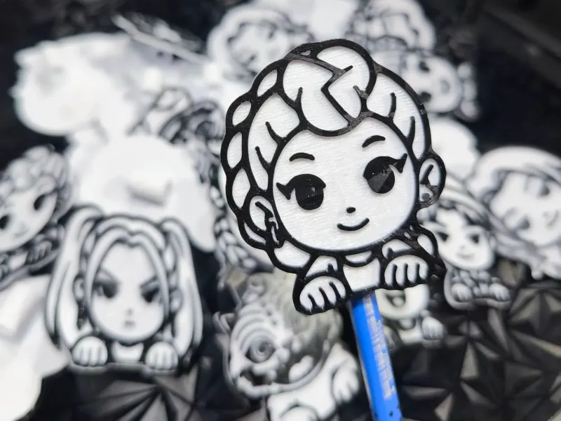 💜 Portalápices K-Pop Personalizado