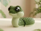 🐍 Cute Flexi Knitted Snake-1