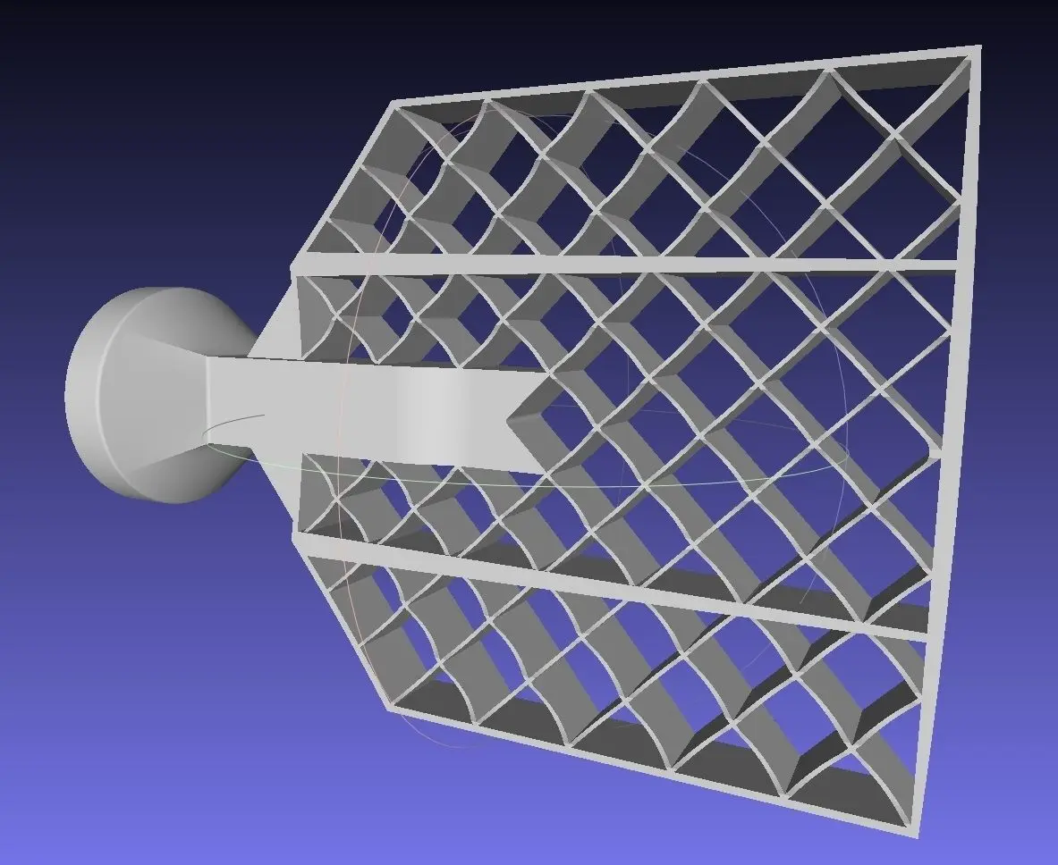Falcon 9 Gridfin Printable Model