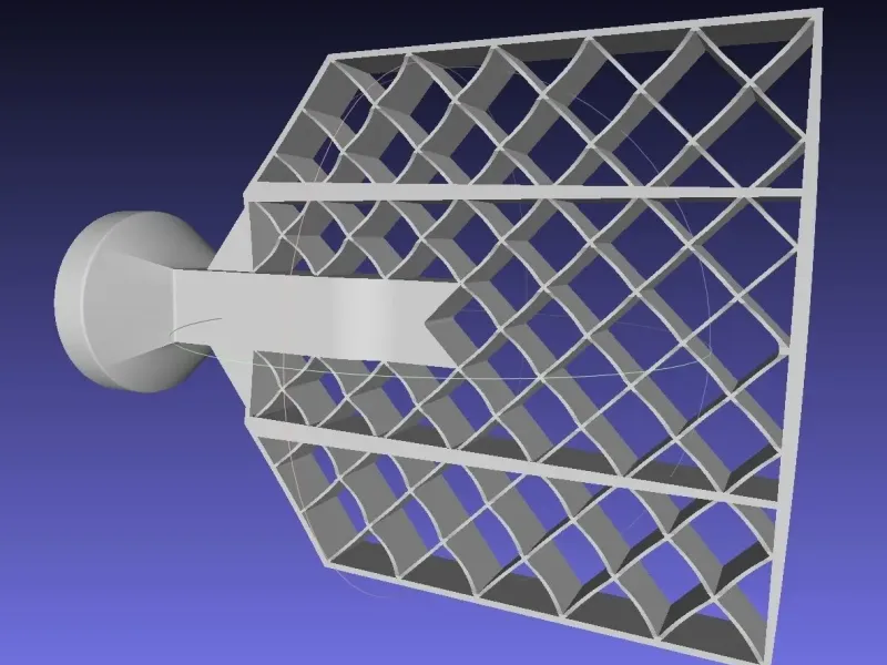 Modèle imprimable du Falcon 9 Gridfin