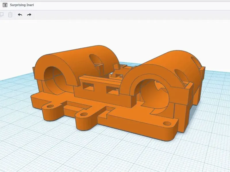 HyperCube LMU10UU X Axis Carriage (also Igus RJ4JP-01-10)