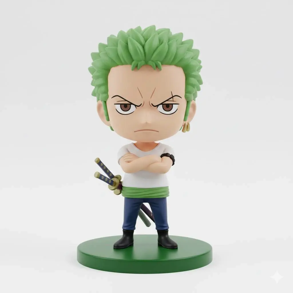 3D Printer Files | 3MF File | Roronoa Zoro chibi - One piece