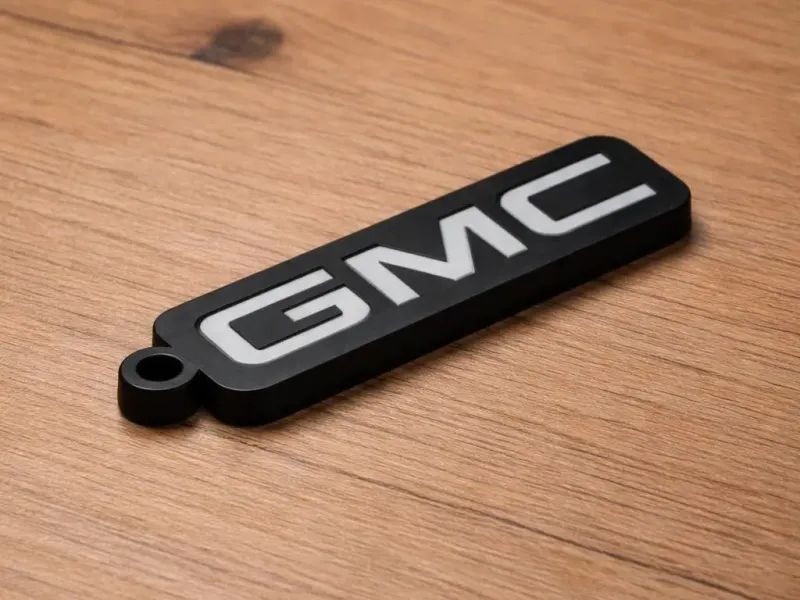 GMC Logo Keychain