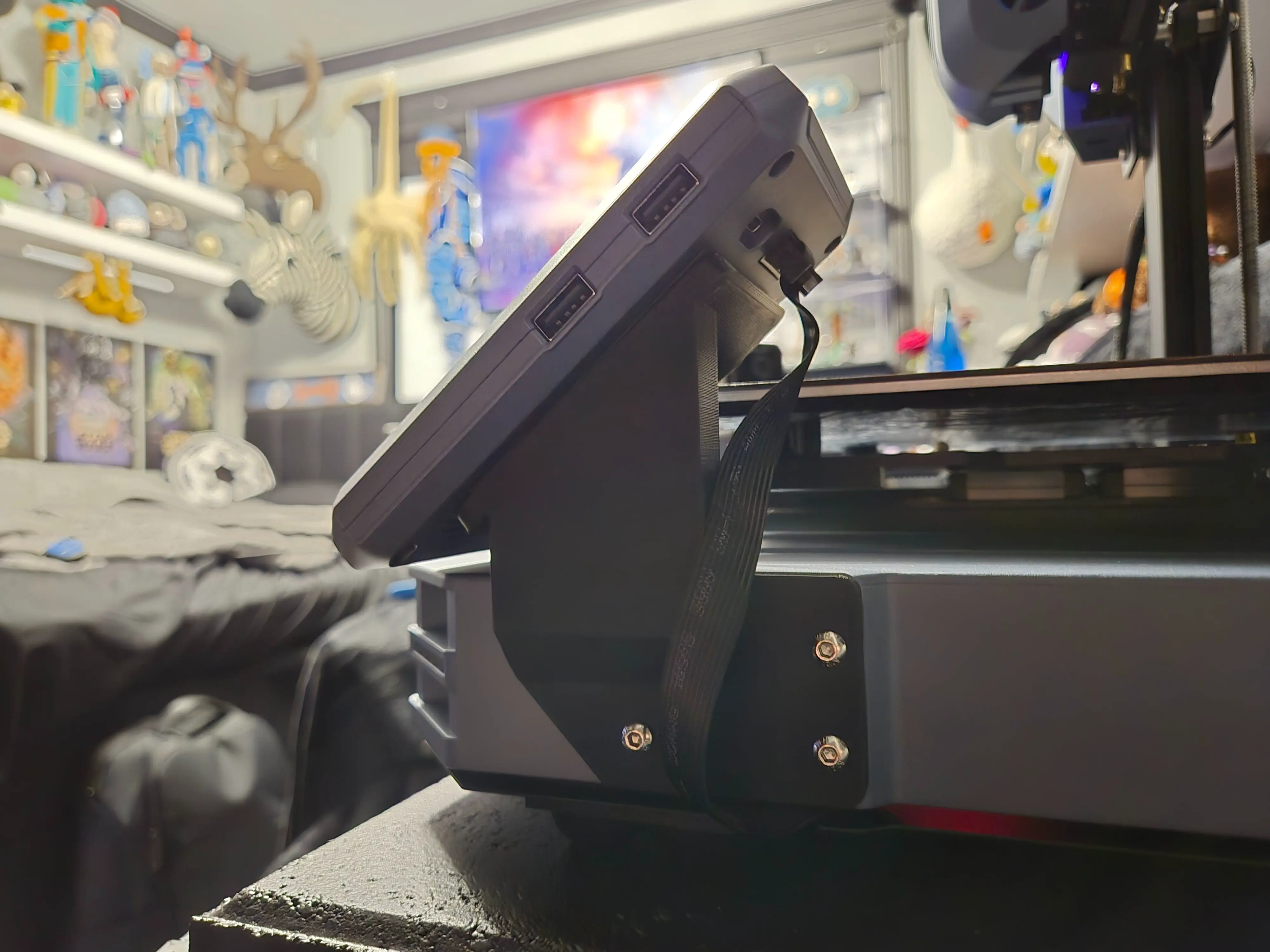 CR-10 SE Nebula Pad Display Holder Mount
