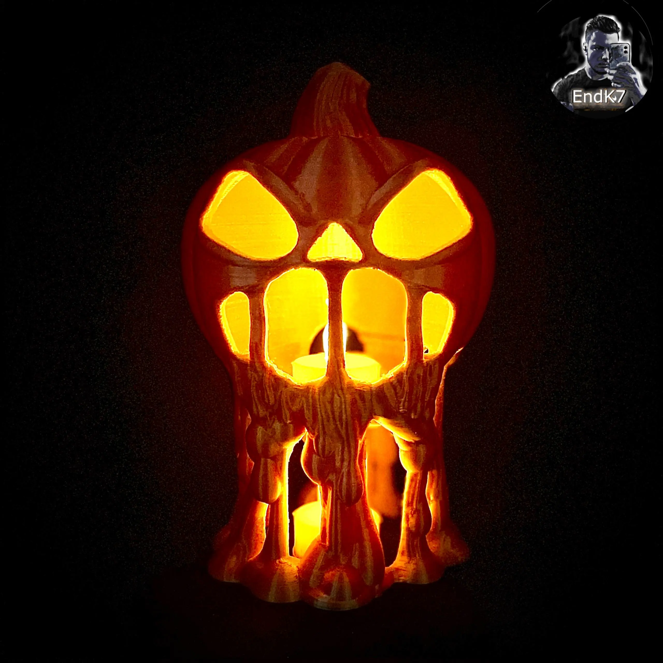 3D Printer Files | 3MF File | Flying Jack O'Lantern | Creality Cloud