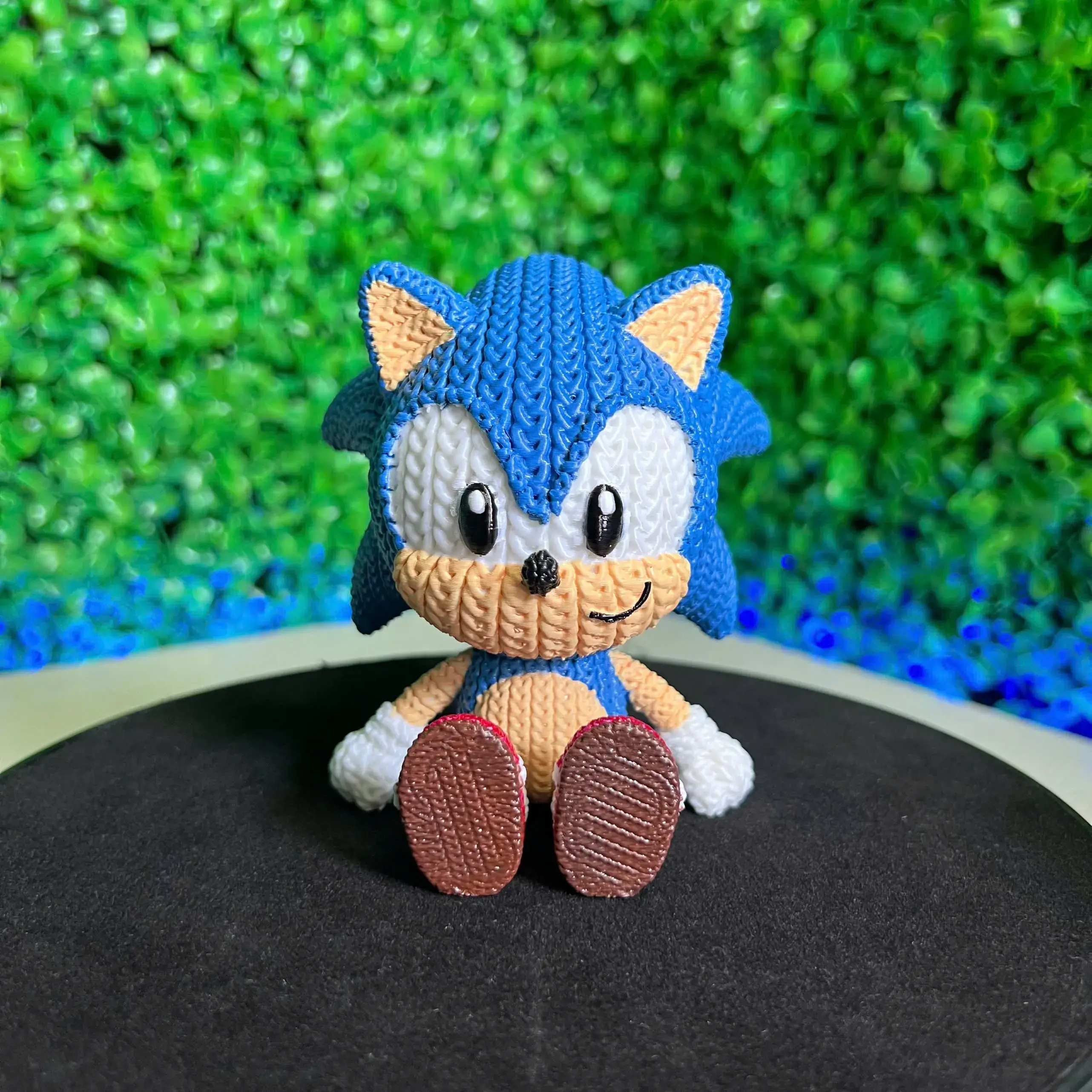 Sonic Knitted - Crochet - STL & 3mf Multicolor